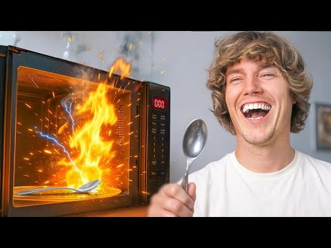 Microwaving Metal Until It Explodes!