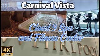 Carnival Vista Cloud 9 Spa and Fitness Center Gym Tour