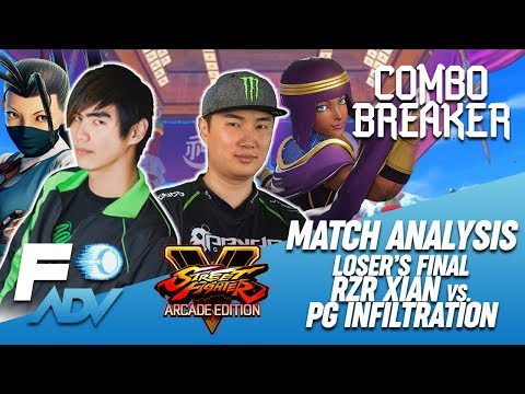 Match Analysis - Combo Breaker 2018 Xian vs. Infiltration - Street Fighter V Arcade Edition