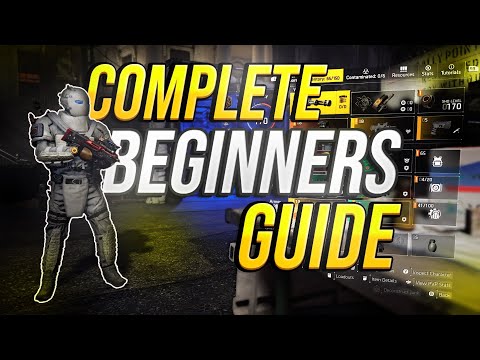 Division 2 COMPLETE Beginner Guide for NEW PLAYERS