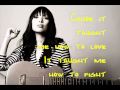 Kate Earl Learning to fly (Lyrics on the screen)