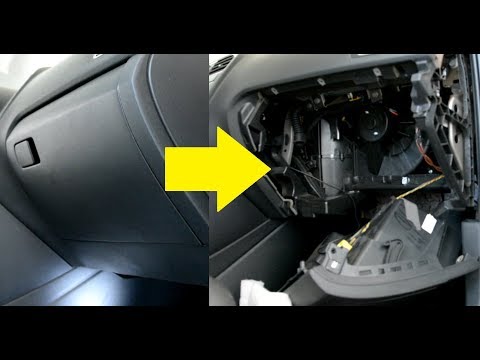 Glovebox Removal  VW polo 6r