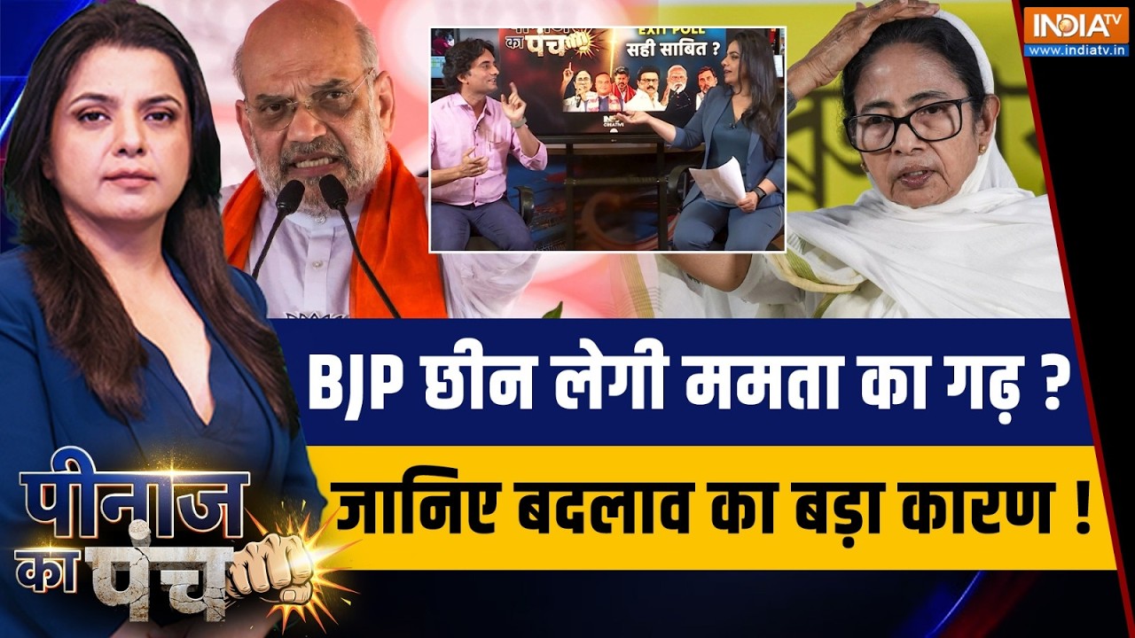 Peenaz Ka Punch: West Bengal में BJP की जीत का फैक्टर क्या? | India TV | Exit Polls  | Election 2026