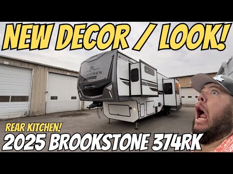 2025 Brookstone 374RK | Rear Kitchen RV that just got a MAKEOVER!