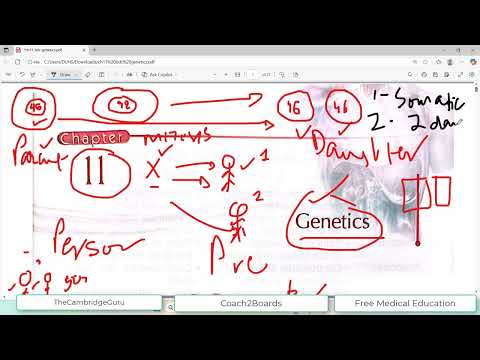 Chapter#11 GENETICS | BD Chaurasia General Anatomy | Dr Asif Lectures