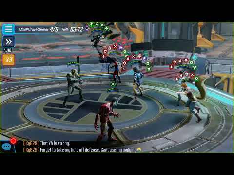 Undying vs Young Avengers 750k Easy Punch Up