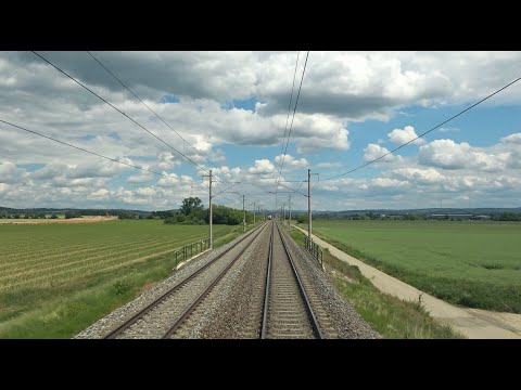 Vlakem z Břeclavi do Chałupek (Time Lapse)