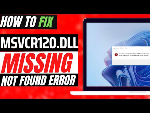 How to FIX MSVCR120.dll Missing ❌ Not Found Error ✅ GTA 5🎮 Sims 4 💻 Windows 10\7\11 💻 32/64bit