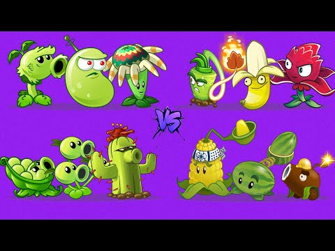 PvZ 2 4 Team Plants Vs Random Zombies Group Part 5
