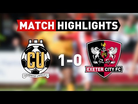 Cambridge United 1 Exeter City 0 (17/4/17) EFL Sky Bet League 2 Highlights