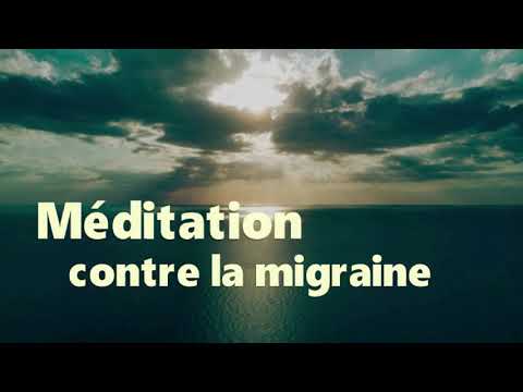 Guided meditation to relieve migraines