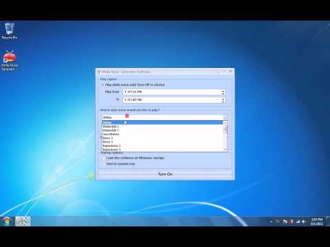 White Noise Generator Software