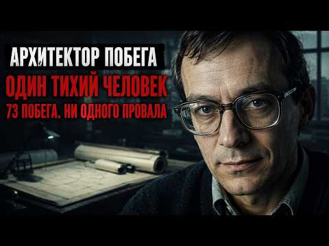 АРХИТЕКТОР ПОБЕГА. Он сам не бежал — он помог бежать семидесяти трём людям. И ни один не был пойман!