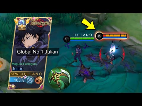 GLOBAL JULIAN BUILD CORROSION SCYTHE 100% BROKEN!! ( must try ) MLBB