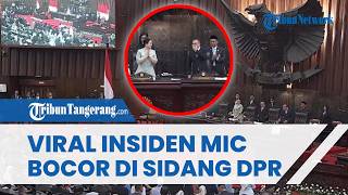 Mikrofon Dasco Bocor seusai Prabowo Pidato di DPR, Terekam "Asal Jangan Teriak Hidup Jokowi"