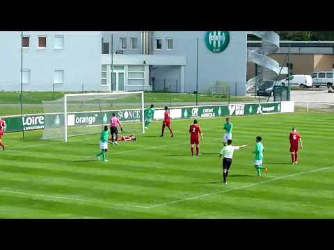 22/04/2018 [U17N]  ASSE 6 - Annecy 0 (Les buts d'Aymar, Benkhedim, Bellakhdar et Petit)