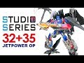 KL變形金剛玩具分享387 Studio Series 32 35 JETPOWER OPTIMUS 電影工作室 柯博文 天火�