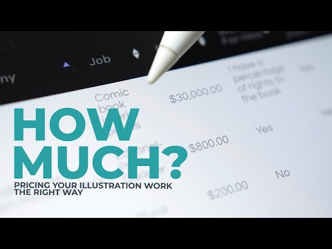 HOW MUCH YOU CAN MAKE AS AN ILLUSTRATOR | Pricing Illustration Work
