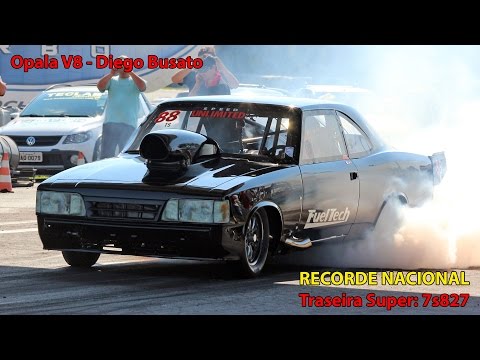 Opala V8 Diego Busato - Recorde nacional na categoria TS!