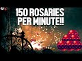 By Far The FASTEST EASIEST Rosary Farm In Hollow Knight Silksong