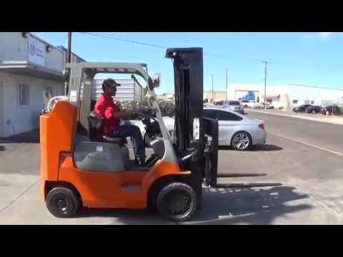 2002 Toyota 7FGCU35BCS - 8000lb Capacity Box Car Special Forklift for Sale