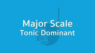 แบบฝึกหัด Major Scale Tonic Dominant