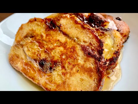 Chocolate Nutella Layered French Toast | Leftover Babka French Toast | The Home Maker Baker