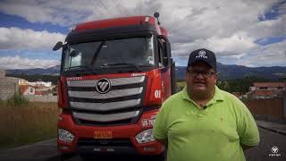 video of Foton Auman EST 6X4 Tractor Truck 120T 490hp for Angola&Peru