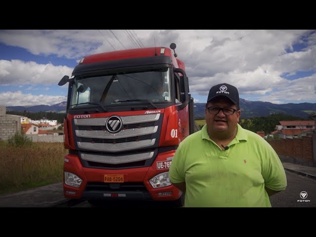 video of Foton Auman EST 6X4 Tractor Truck 120T 490hp for Angola&Peru