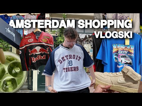 Jersey für 15€ gefunden😍🤯 ft. Stüssy, Vintage Stores & Foodspots | Amsterdam Vlog | Nick Koerner