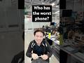 Who Has The Worst Phone at MKBHD?