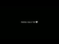 New Lofi Lyrics Dilawara The Prophec Mera Dil Awara Black Screen Status