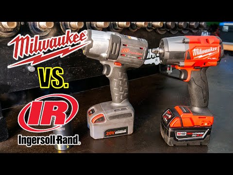 OG Mid-Torque Impact BATTLE! Milwaukee 2960 M18 FUEL Mid-Torque vs Ingersoll Rand w5133