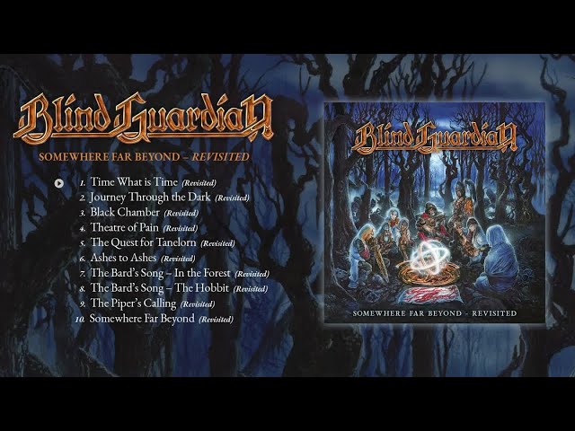 Vídeo relacionado con Blind Guardian Somewhere Far Beyond Hombre Camiseta Negro 100% algodón Regular