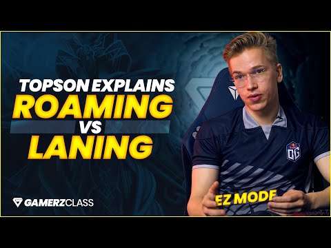 Topson Teaches Mid Lane Ep.09 - Roaming vs Laning [Full Episode] - GamerzClass
