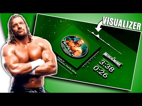 Wwe Triple H -"My Time"- 1998-2000 Official 9th Theme Song With Visualizer (Old Theme Songs)