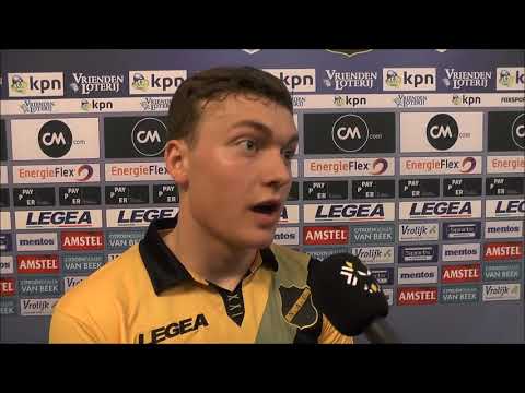 2018-04-15 BSR TV  Diego Snepvangers na NAC-Willem II 1-2