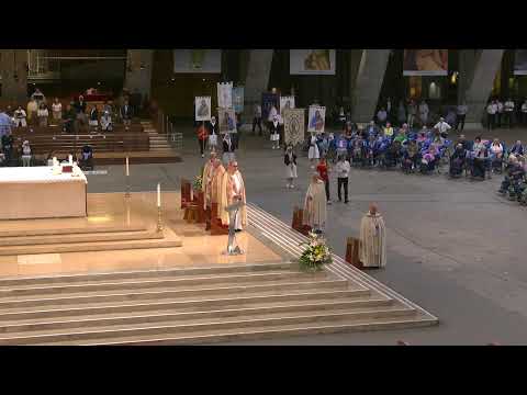 Procession eucharistique du Sanctuaire de Lourdes August 31, 2025 🙏