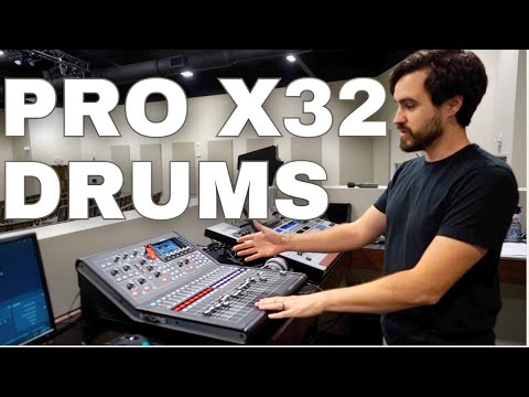 BEHRINGER X32 DRUM MIXING MASTERCLASS