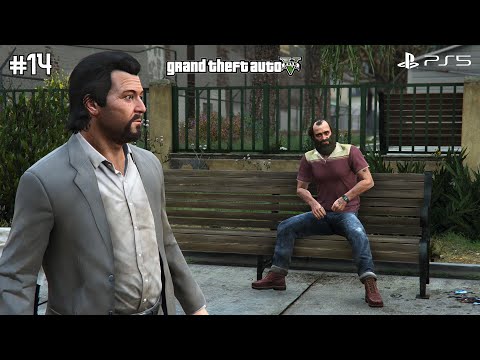 Grand Theft Auto 5 - Enhanced Edition PS5 60FPS Ray Tracing | Part 14 Gameplay Walkthrough