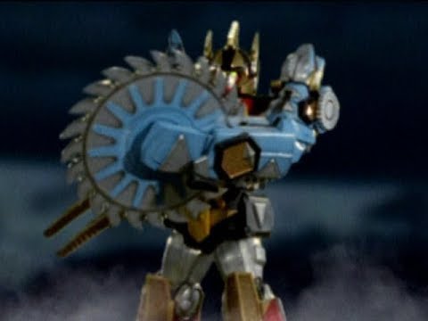Thundersaurus Megazord Dimetrozord Formation | Dino Thunder | Power Rangers Official