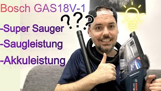 Bester Handstaubsauger unter 80 Euro? Bosch GAS18V-1