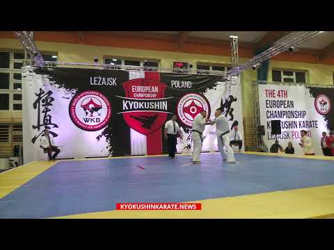 4th WKB EC, 1/2 +90 kg, Bulyskeriia Borys (Ukraine, aka) - Truszkowski Rafal (Poland)