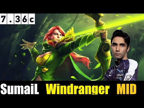 🤯 SumaiL- [Windranger] MID  7.36C - DOTA 2 HIGHEST MMR #dota2     #dota2gameplay #sumail