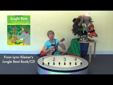 The Lion Sleeps Tonight- Uke, Gathering Drum, Parachute, Orff by Lynn Kleiner