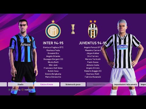 Coppa Italia 1994-95 - Inter - Juventus FULL MATCH