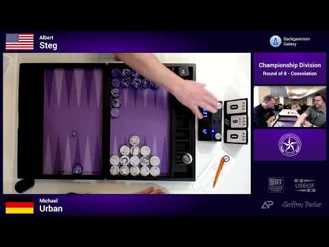 2022 TXBG - Championship Div. Consolation Rnd of 8 - Albert Steg vs. Michael Urban