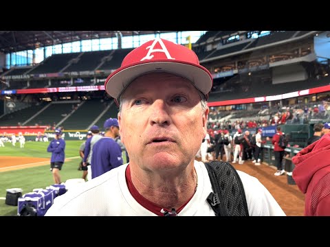 Dave Van Horn postgame - Arkansas 8, Michigan 6
