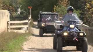 preview picture of video 'Great Getaways: ATV Ride [Upper Peninsula Beauty]'