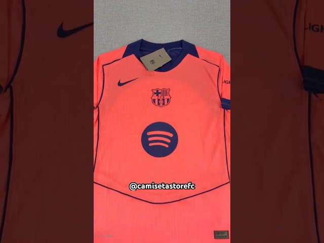 Vídeo relacionado con FCB FC Barcelona conjunto 1a Equipación 2025/26 Réplica Oficial (FR/ES, Edad, 8 años, Regular, Azulgrana)